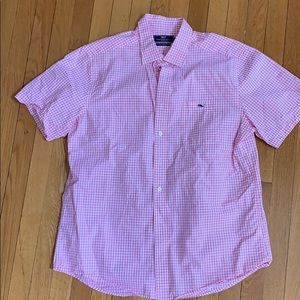 Vineyard Vines Short Sleeve Button Down Men’s L